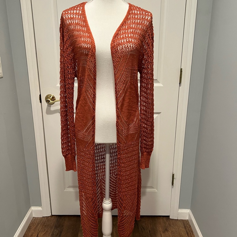 Urban Heritage Terracotta Knit Sweater